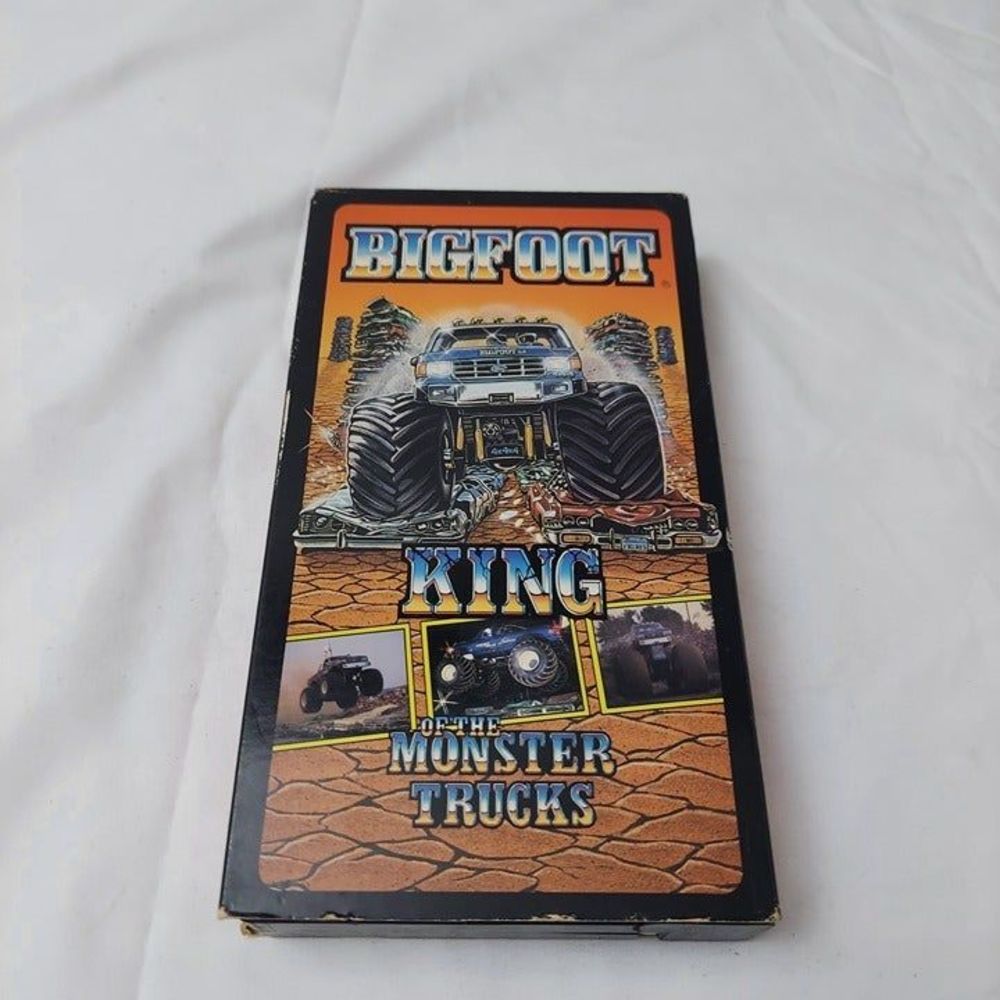 Bigfoot King Of The Monster Trucks VHS 1988 - Bigfoot 4x4 Vintage